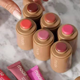 Rhode Pocket Blush Stick Lip And Cheek Hydrating Stick Natural Rouge Powder Blush Cream Lipstick Cheek Easy To Apply Color