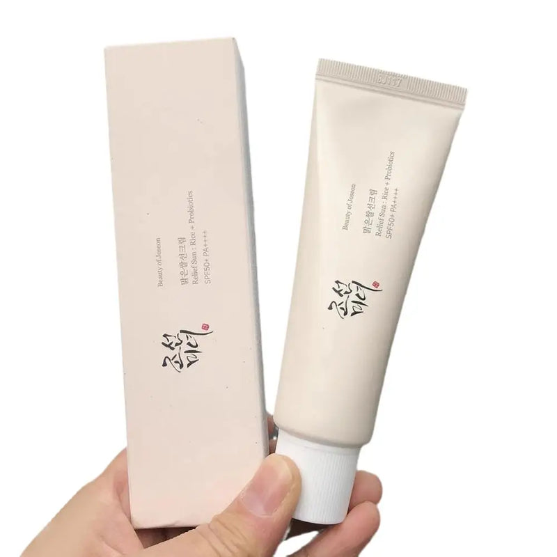 2pcs Rice Sunscreen Lotion Long-Lasting Sun Protection Lightweight And Non-Greasy Sun Block Prevent Sunburn Face Body Skin Care