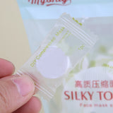 100PCS/Set Facial Non-woven Compressed Masque Disposable Wrapped Masks Sheets Tablets for DIY Skin Care