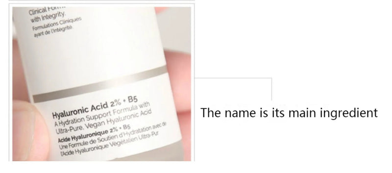 2% Hyaluronic Acid + B5 Serum Moisturizing Nourishing Dry Smooth Face Skin Care Firming Oil Control Multi-effect Facial Essence