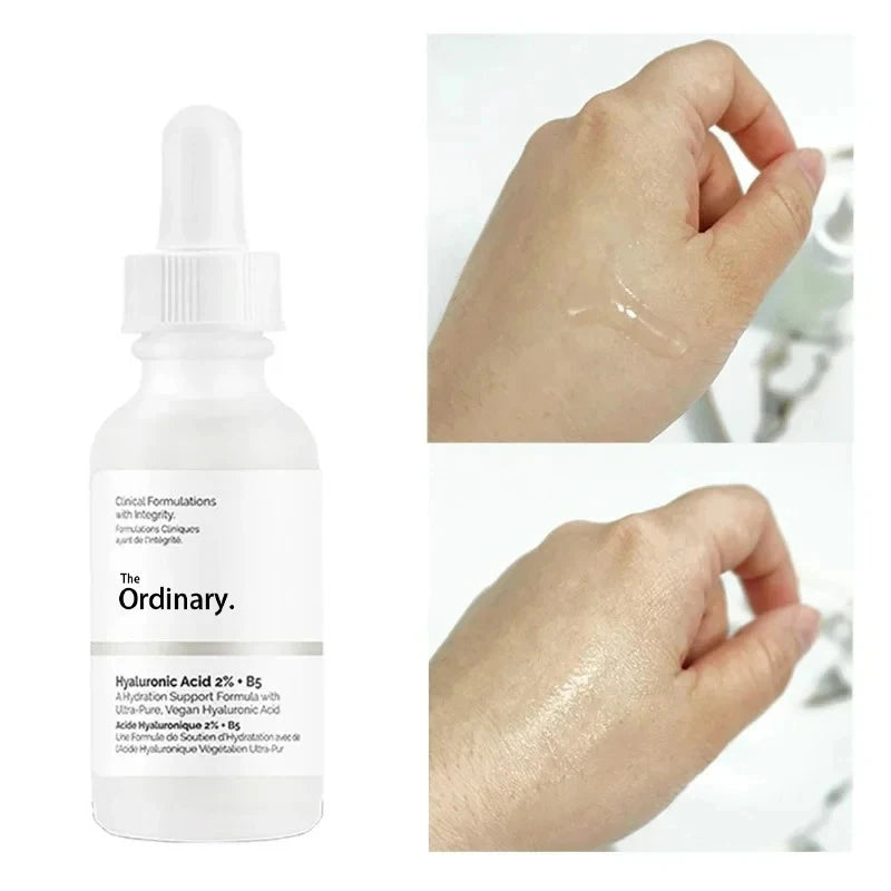 2% Hyaluronic Acid + B5 Serum Moisturizing Nourishing Dry Smooth Face Skin Care Firming Oil Control Multi-effect Facial Essence